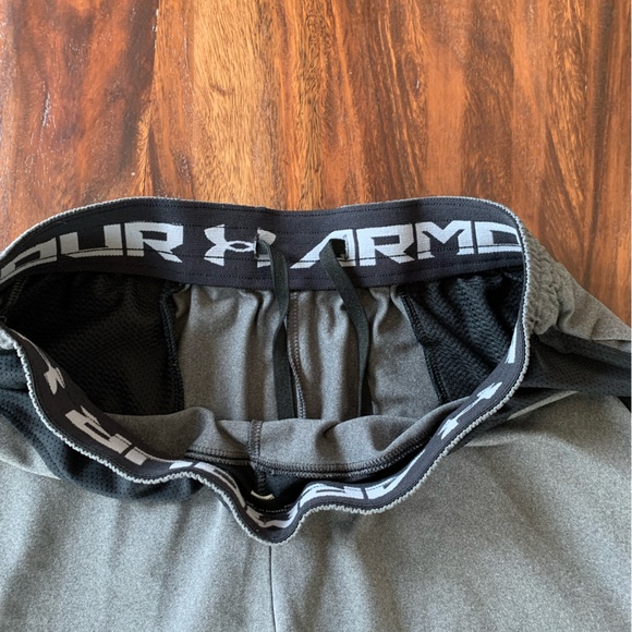 MENS MEDIUM FITTED UNDER ARMOUR SHORTS ATHLETIC FITNESS SPORTS WORKOUT HEATGEAR - Picture 7 of 7